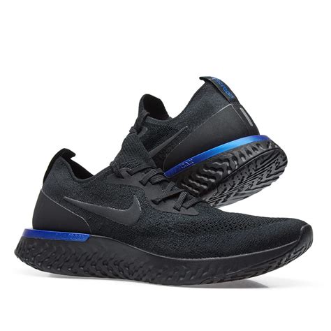 nike epic react flyknit schwarz blau|Nike Epic React Flyknit sale.